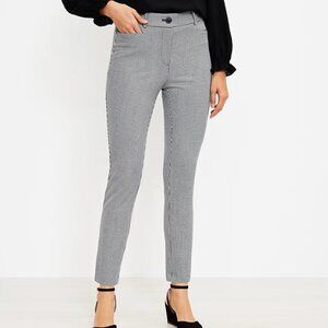LOFT Sutton Skinny Pants in Houndstooth